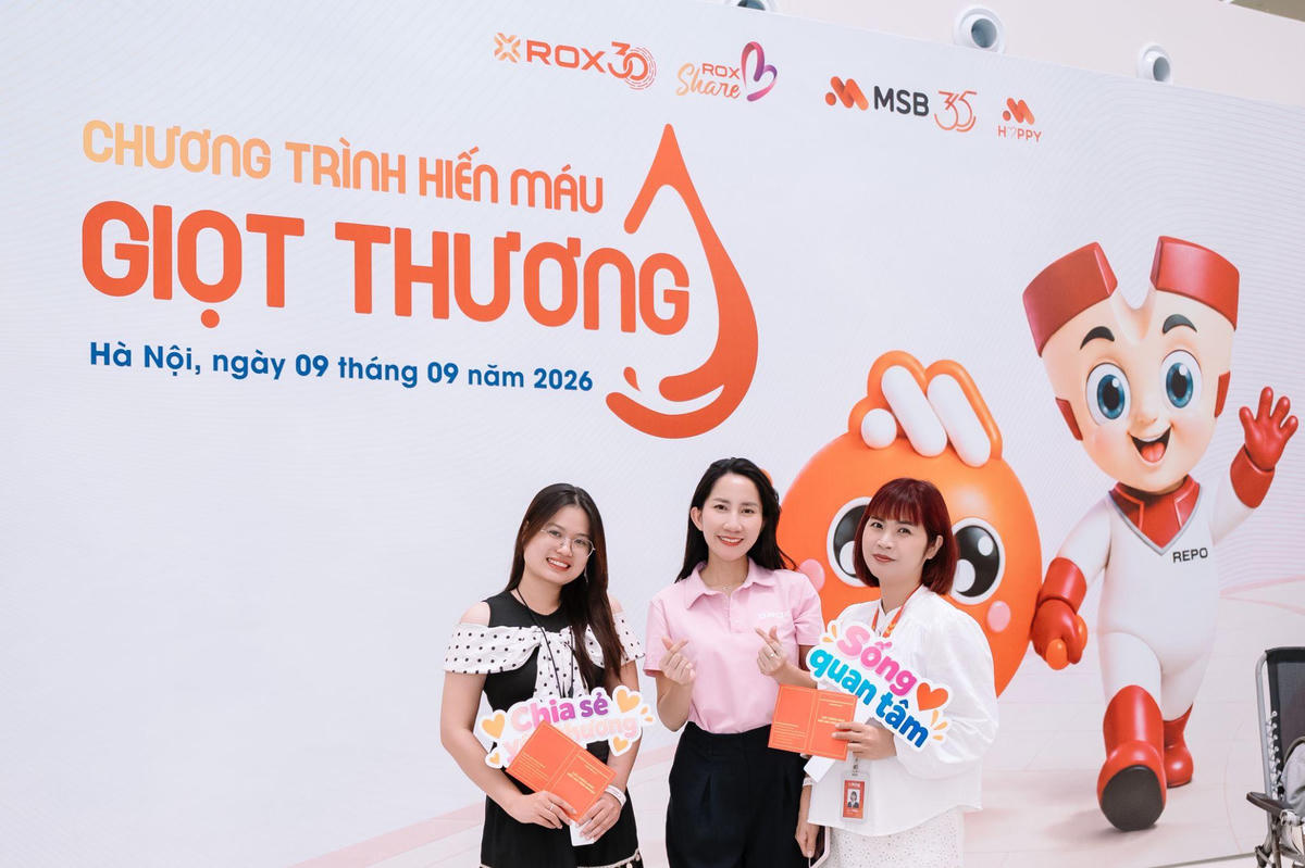Gần 800 đơn vị máu từ ngày hội sẻ chia “Giọt Thương”