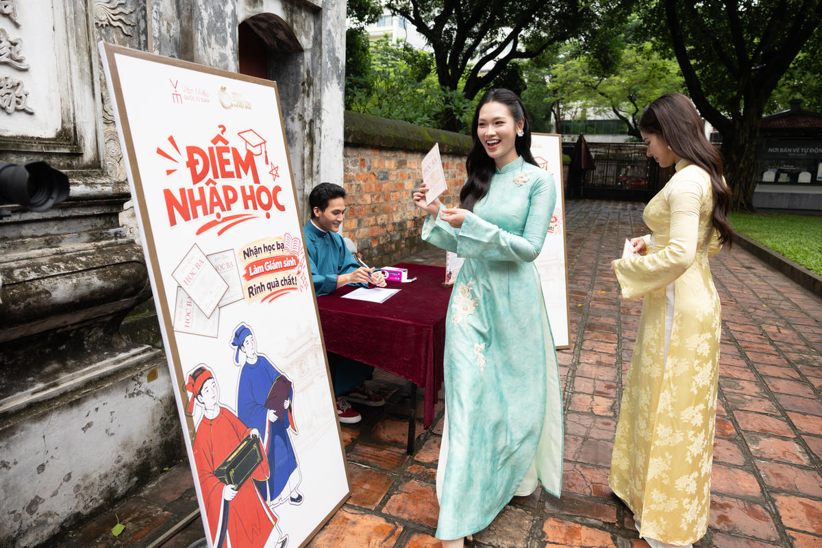 Trải nghiệm nhập học tại Văn Miếu - Quốc Tử Giám