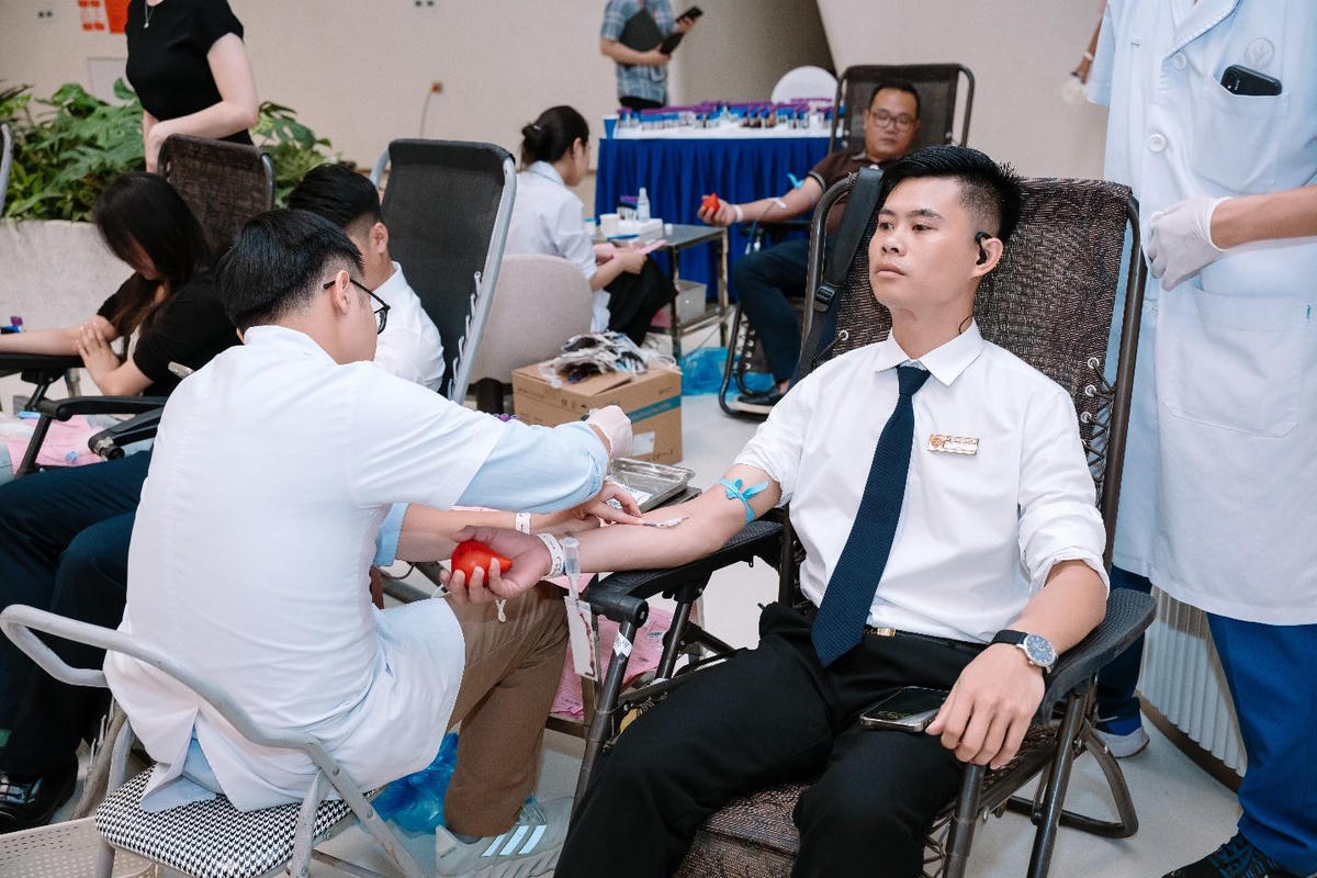 Gần 800 đơn vị máu từ ngày hội sẻ chia “Giọt Thương”