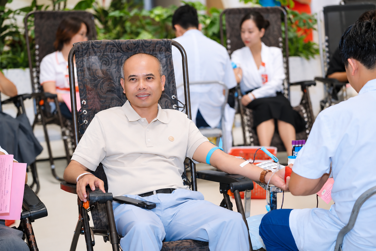 Gần 800 đơn vị máu từ ngày hội sẻ chia “Giọt Thương”