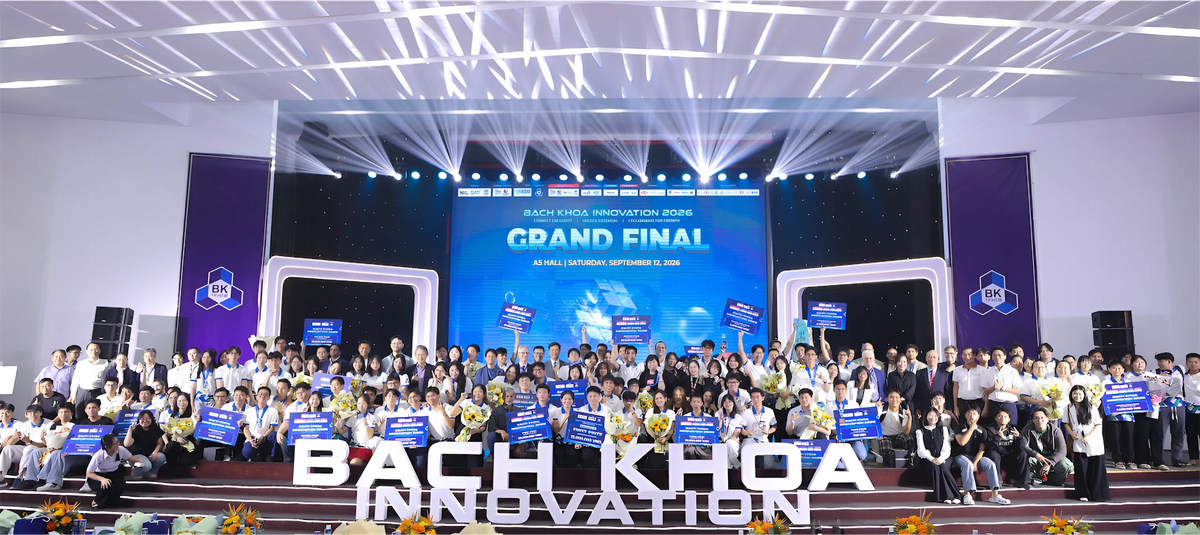 Bách Khoa Innovation 2026 lập kỷ lục với 408 dự án, thu hút thí sinh từ hơn 20 quốc gia