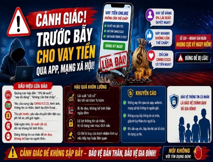 Phía sau những khoản vay siêu tốc