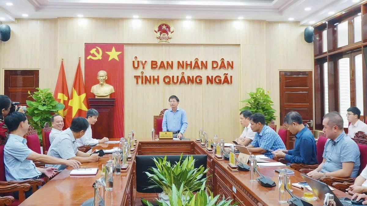Quang cảnh buổi làm việc. Ảnh: BT.