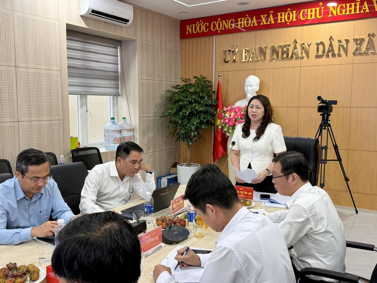 Bà Nguyễn Thị Thu Lan, Phó Chủ tịch Thường trực Ủy ban Mặt trận Tổ quốc Việt Nam TP Đà Nẵng. Ảnh: Nguyễn Tú.
