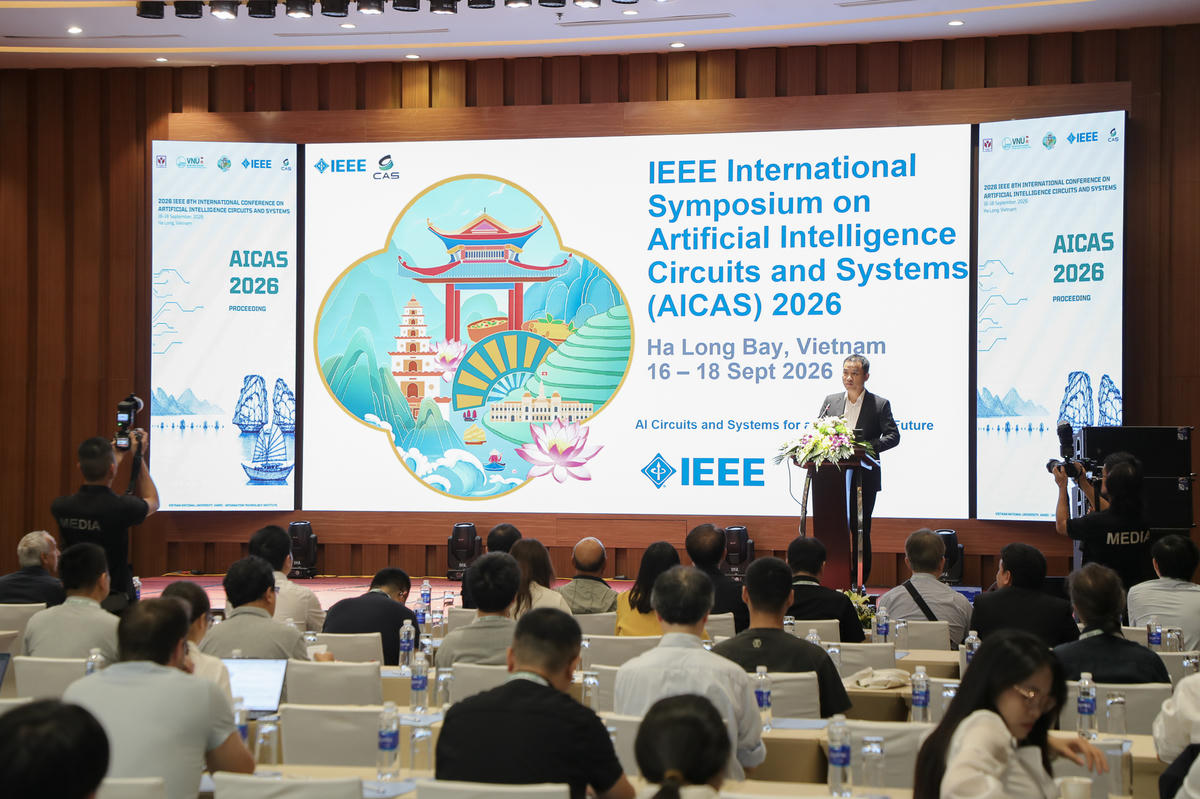 AICAS 2026 thu hút 330 công trình khoa học từ cộng đồng nghiên cứu quốc tế. 