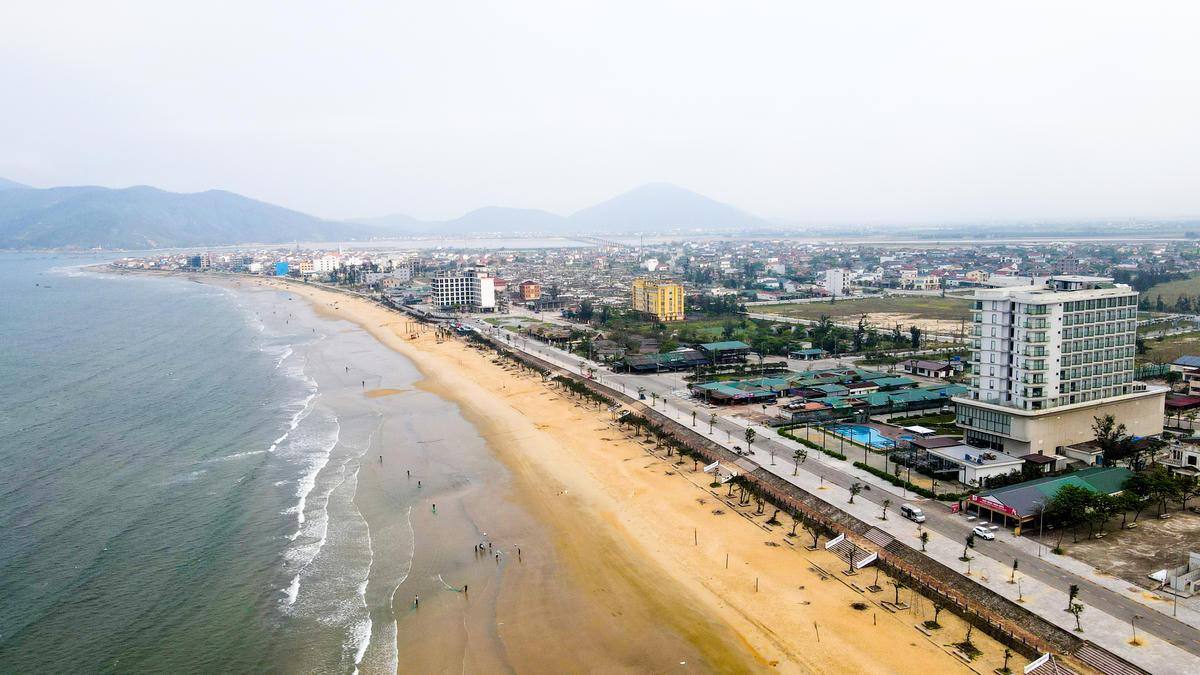 Khu đô thị du lịch sinh thái Thiên Cầm. Ảnh: Cẩm Kỳ 