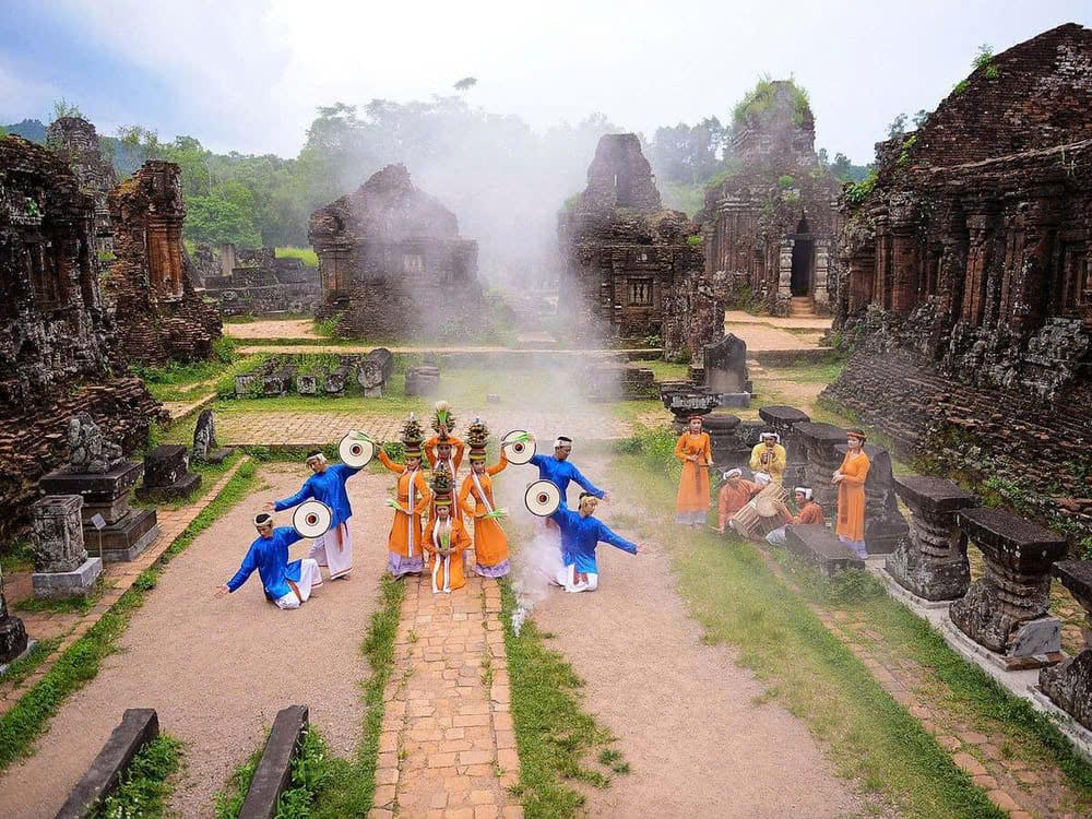 Khu đền tháp Mỹ Sơn. Ảnh: Chí Đại.