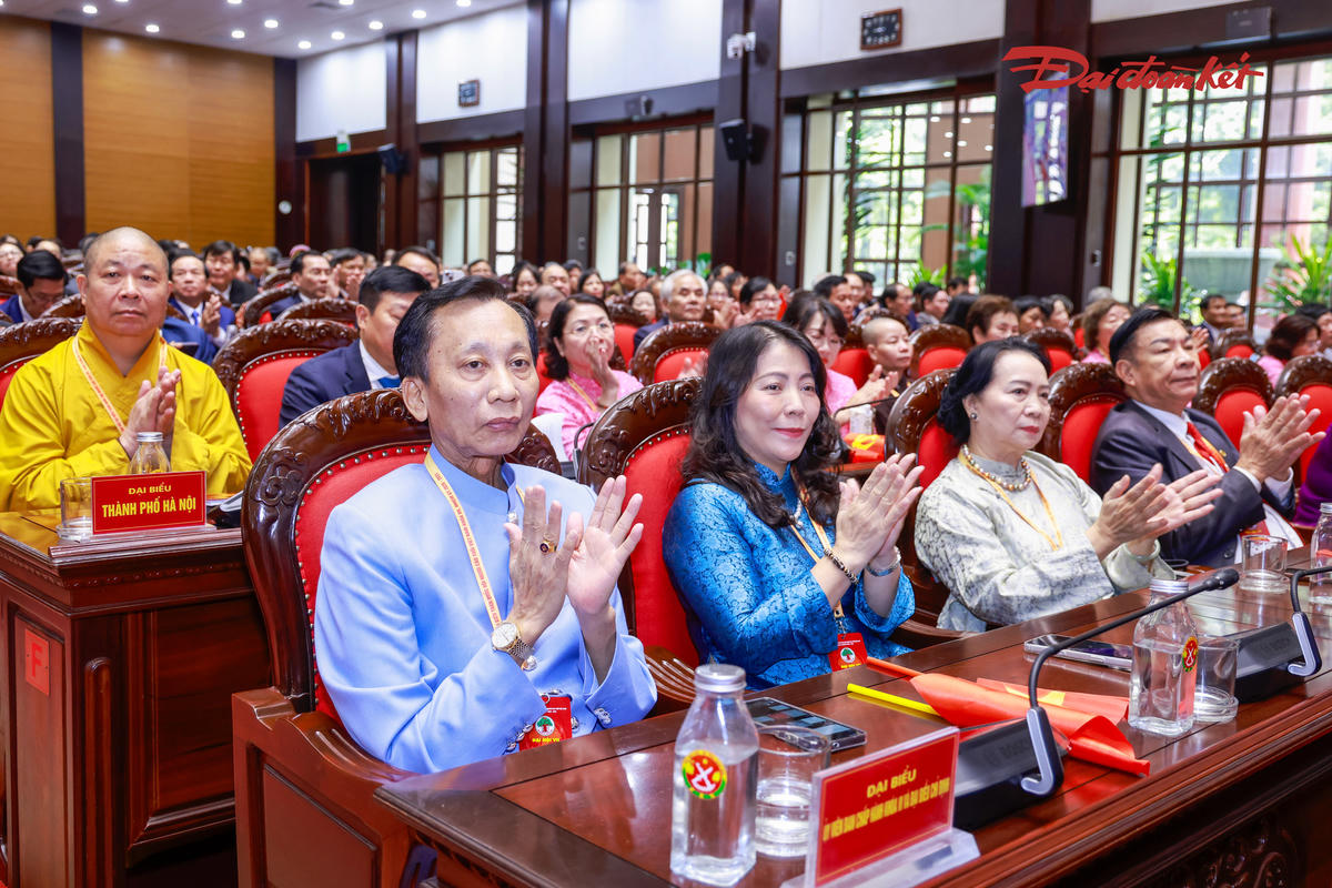 Đại hội có sự tham dự của 475 đại biểu ưu tú đại diện cho gần 17 triệu cán bộ, hội viên người cao tuổi trong cả nước. Ảnh: Quang Vinh.