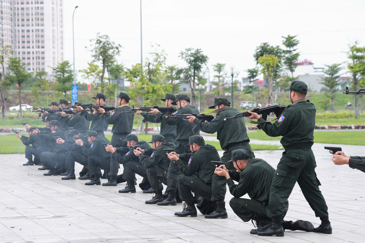 Công an tỉnh Bắc Ninh nghiệm thu kết quả huấn luyện Trung đoàn Cảnh sát Cơ động dự bị chiến đấu năm 2026