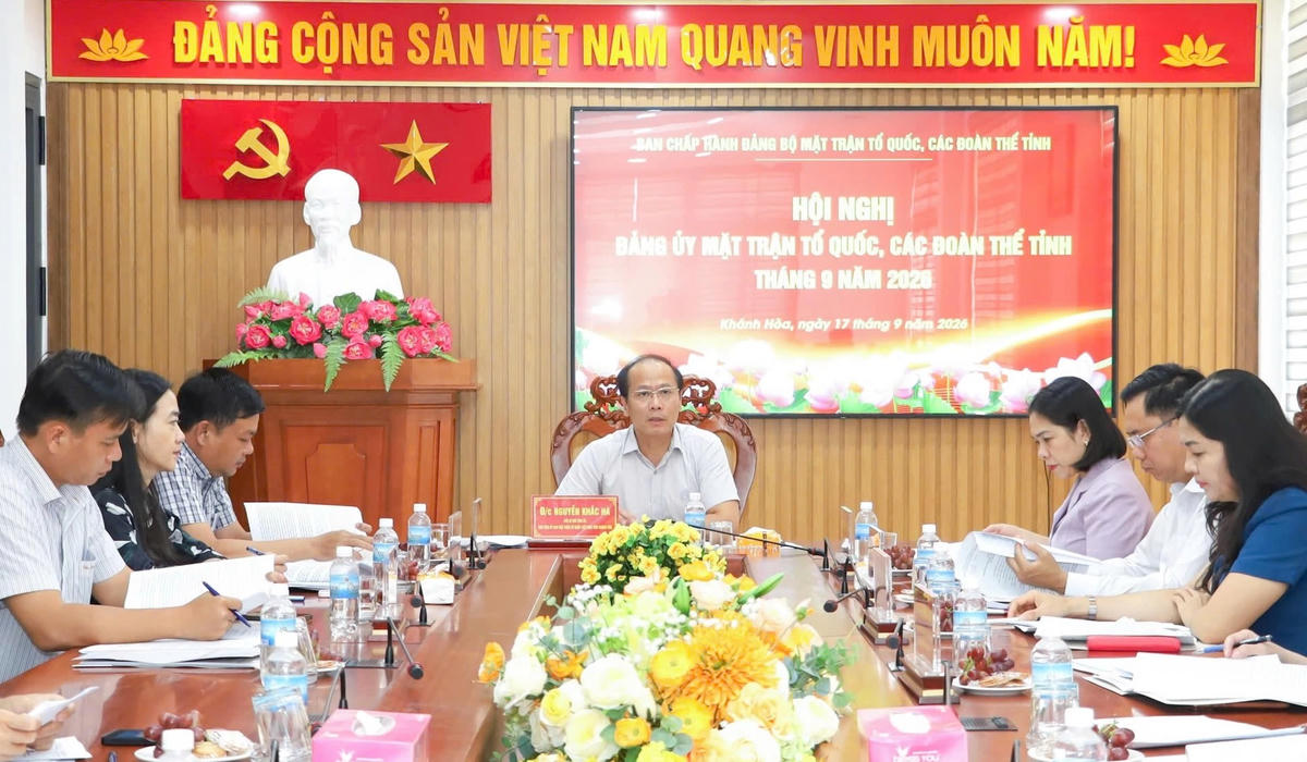 Quang cảnh hội nghị.