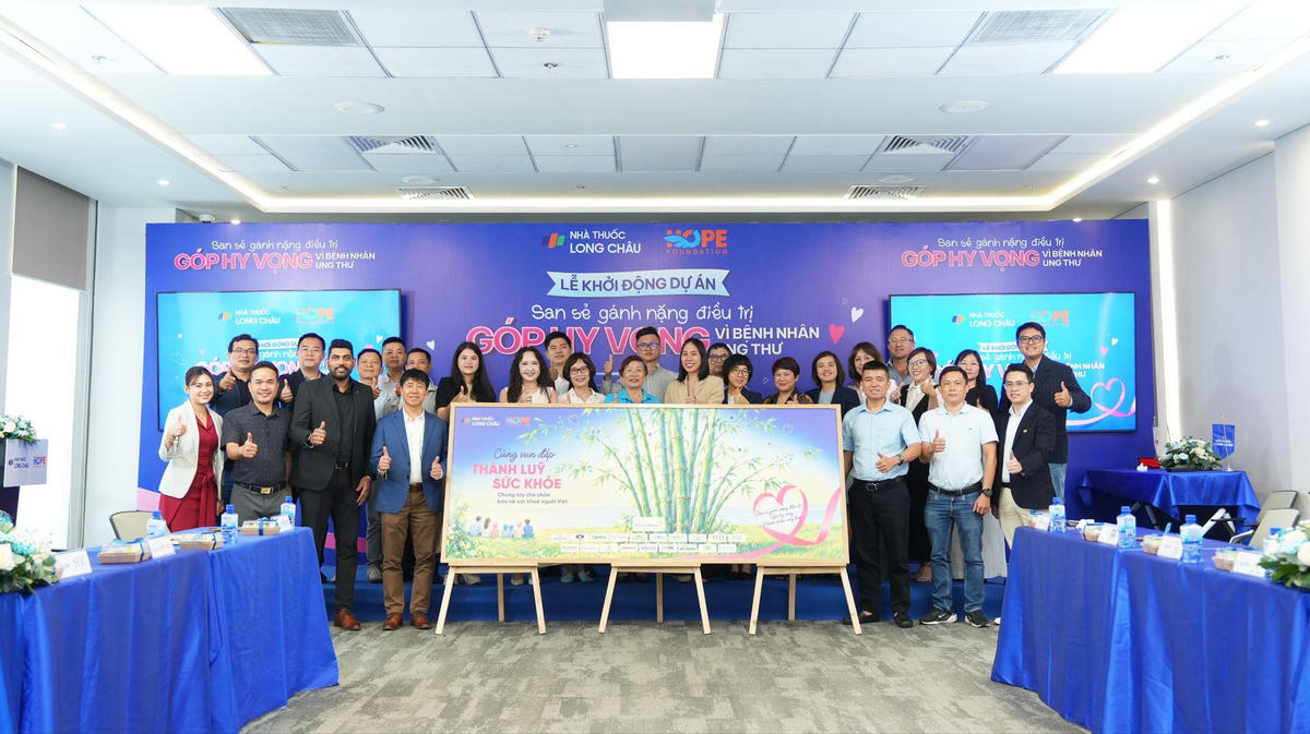 Sự chung tay của các đơn vị và cộng đồng sẽ tạo thêm nguồn lực hỗ trợ bệnh nhân ung thư, tiếp thêm cơ hội để người bệnh được điều trị kịp thời.
