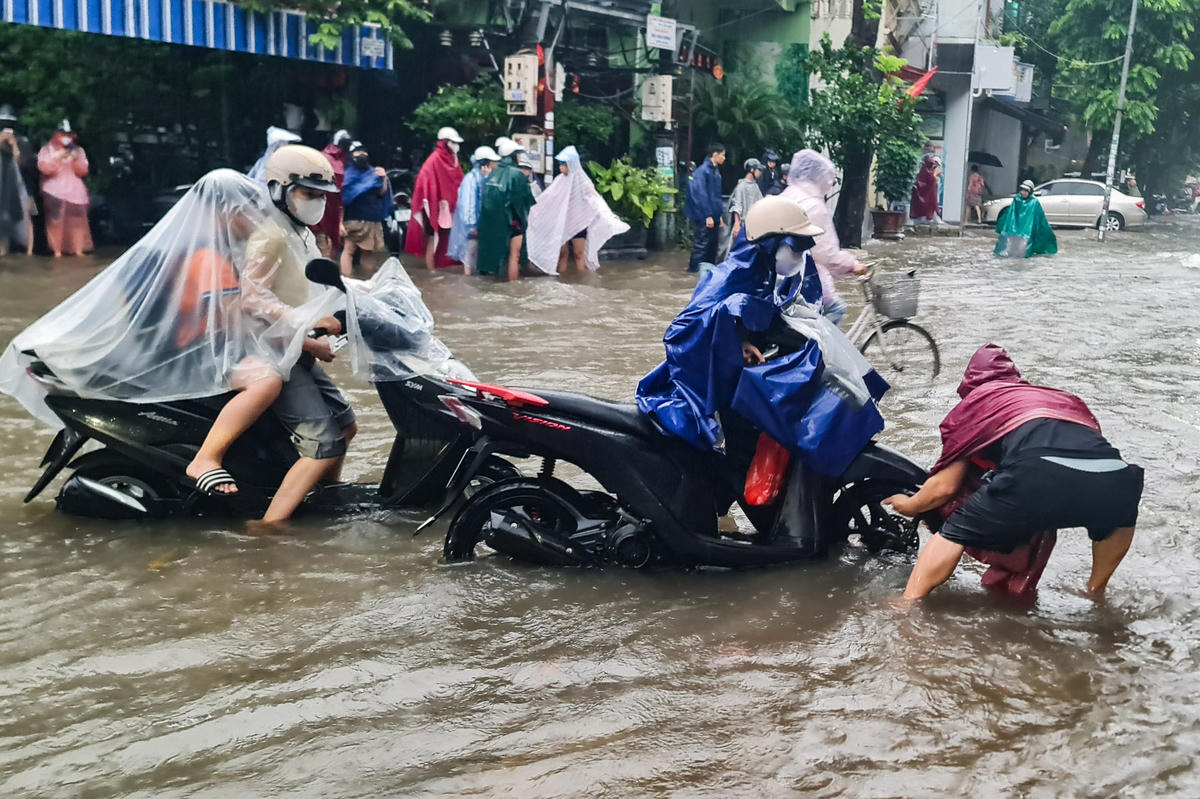 Phần lớn xe máy chết máy là xe tay ga. Ảnh: Anh Tuấn
