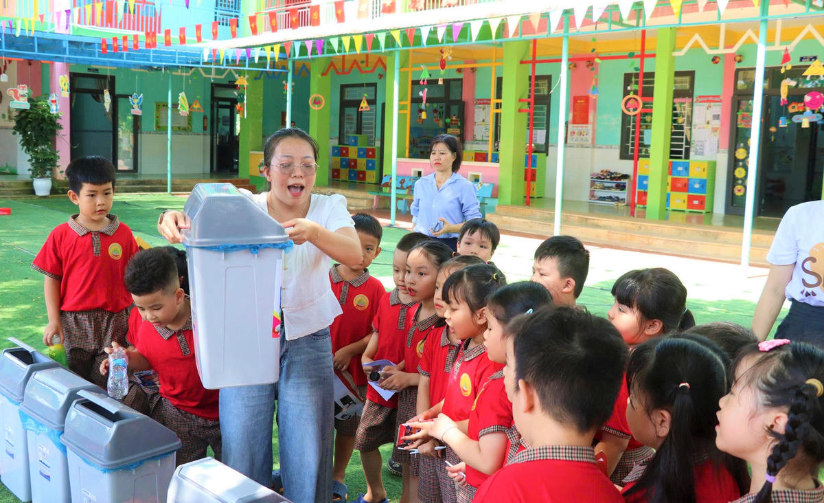 Xây dựng mô hình trường học không rác thải nhựa