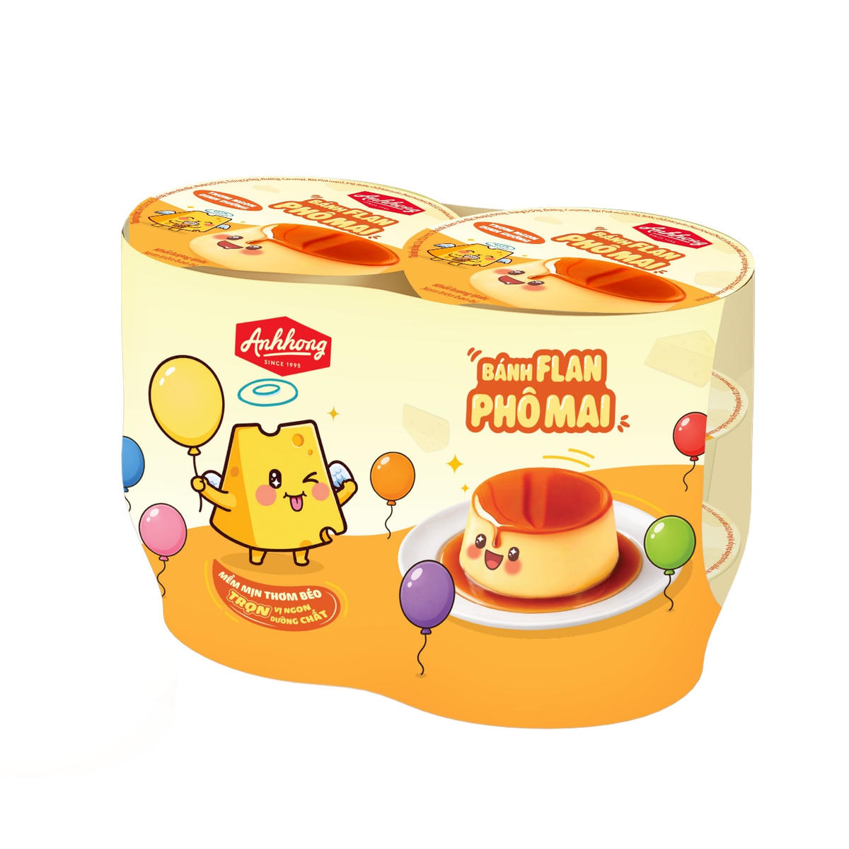 Sản phẩm bánh Flan với chất lượng uy tín nhiều năm được khách hàng ưa thích.