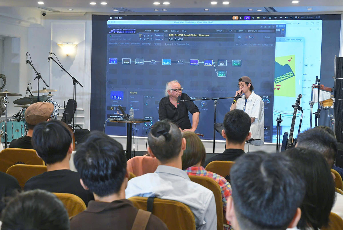 Không gian ngôn ngữ Jazz trong âm nhạc truyền thống thu hút người tham dự tại Hà Nội.