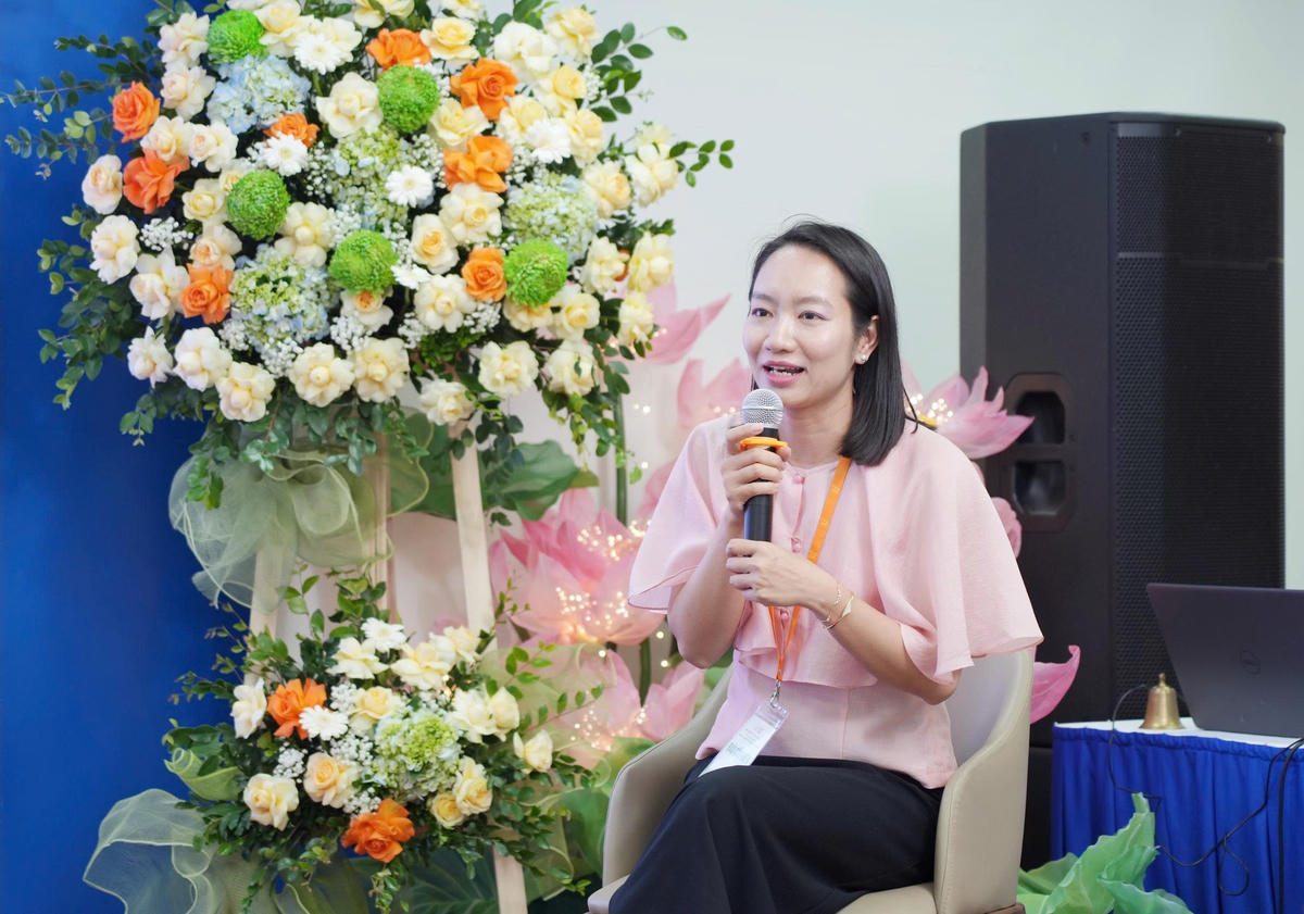TS.BS Bùi Thị Phương Hoa, Trưởng phòng Nghiên cứu Khoa học và Đào tạo, Bệnh viện Nam học và Hiếm muộn Hà Nội. BVCC