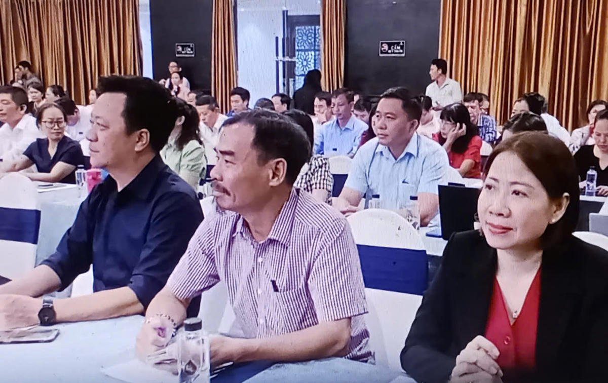 Các đại biểu tham dự lớp tập huấn.