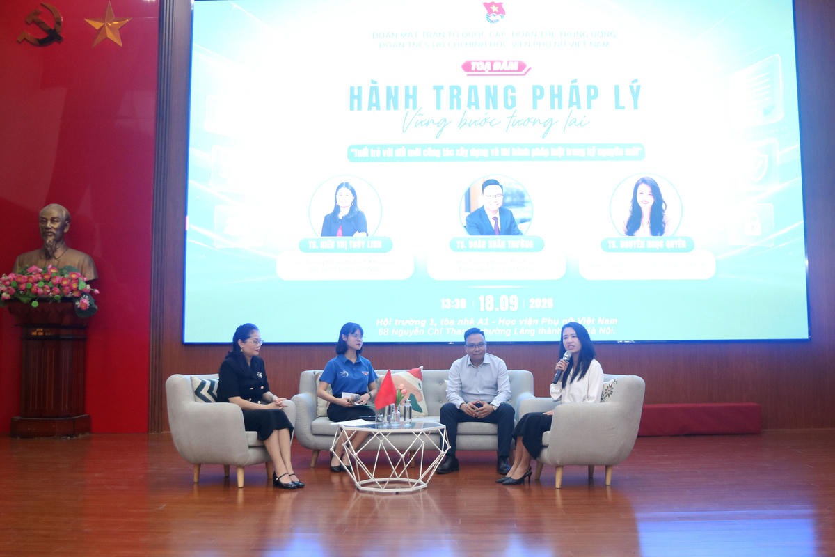 Thông qua Tọa đàm, Đoàn MTTQ, các đoàn thể Trung ương mong muốn góp phần hình thành cho đoàn viên, thanh niên, đặc biệt là các bạn tân sinh viên, thói quen chủ động tìm hiểu, tuân thủ và vận dụng pháp luật trong đời sống.