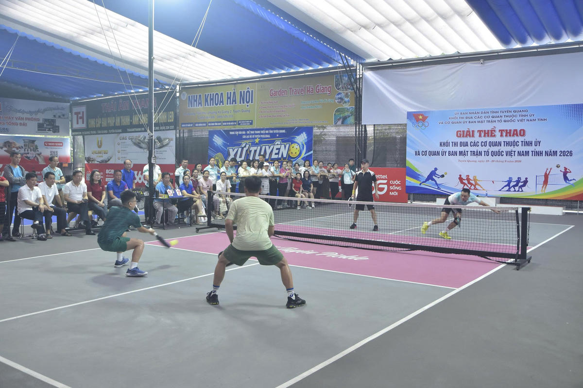 Tuyên Quang: Lan tỏa tinh thần đoàn kết từ Giải thể thao Khối thi đua các cơ quan Tỉnh ủy và Mặt trận Tổ quốc