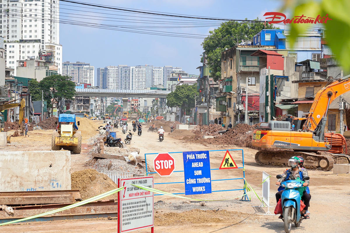 Vành đai 2,5 Hà Nội tăng tốc về đích, nhiều đoạn đường đã thành hình