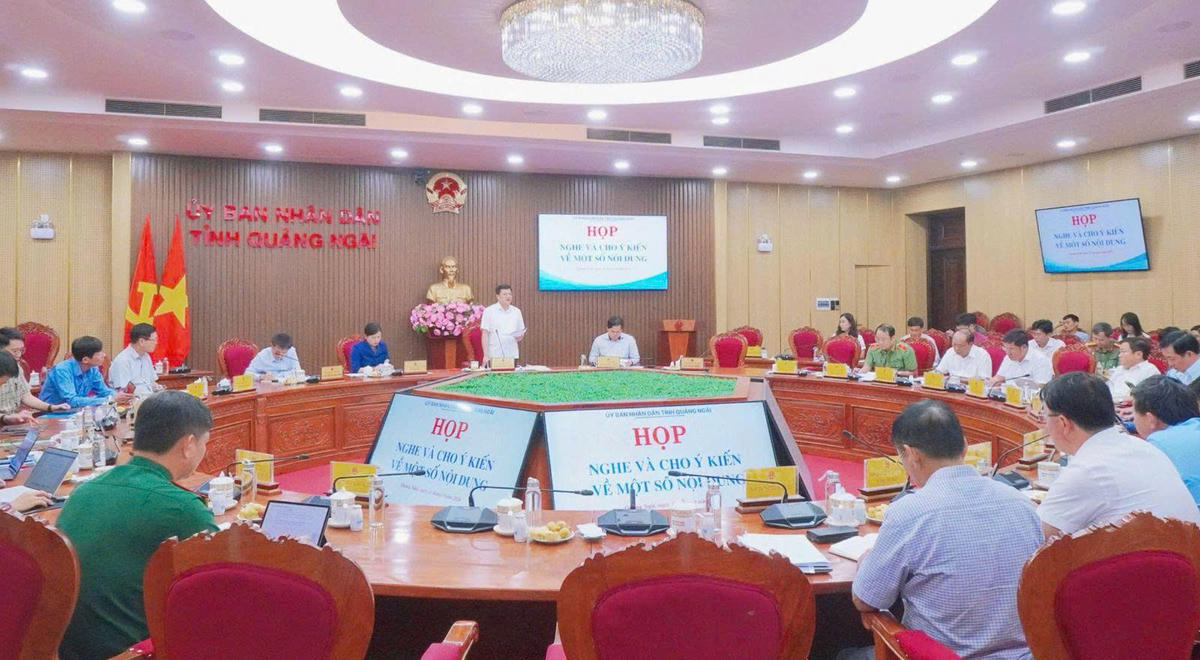Quang cảnh buổi làm việc. Ảnh: BT.