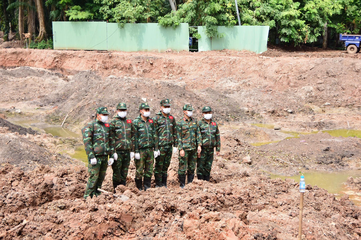 Gần 3 tháng, quy tập 664 bộ hài cốt liệt sĩ tại Công viên Lê Thị Riêng