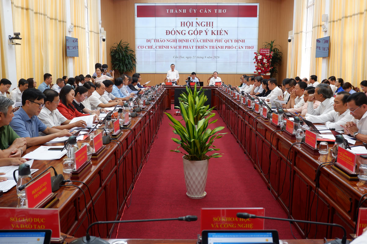 Toàn cảnh hội nghị. (Ảnh: Diệu Hoà)