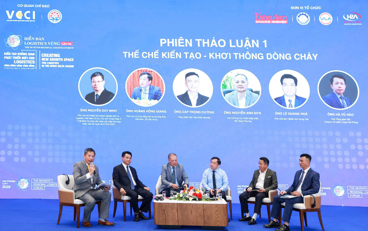 Phó Thủ tướng Hồ Quốc Dũng dự Diễn đàn Logistics Vùng lần VII 2026 tại Hải Phòng 