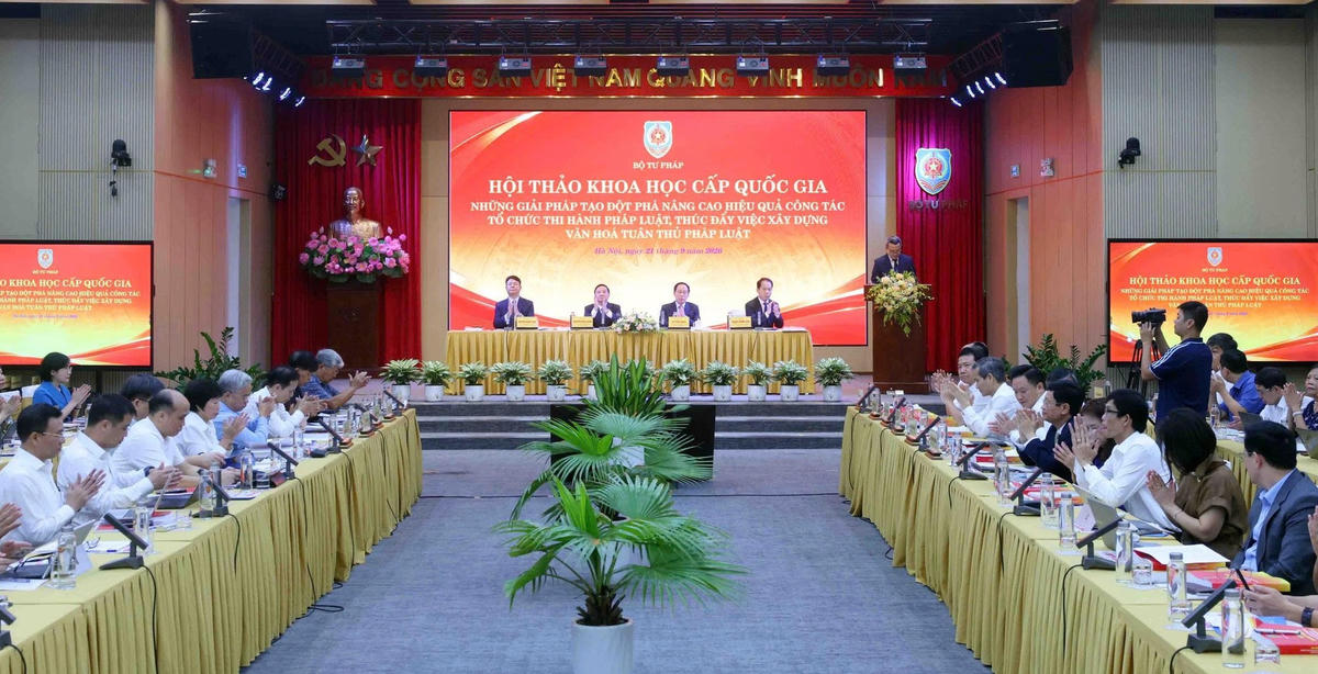 Quang cảnh Hội thảo.