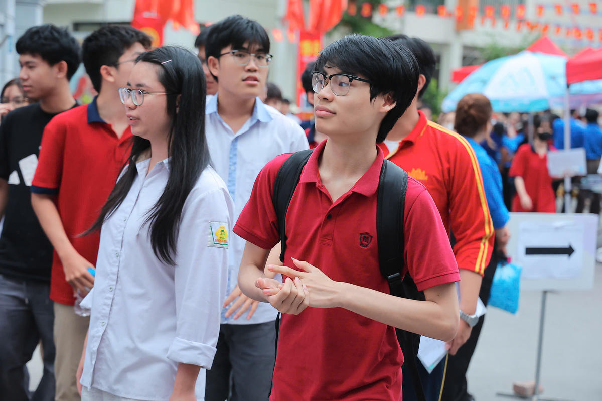 Thí sinh tại Kỳ thi tốt nghiệp THPT năm 2026. Ảnh: Lê Khánh