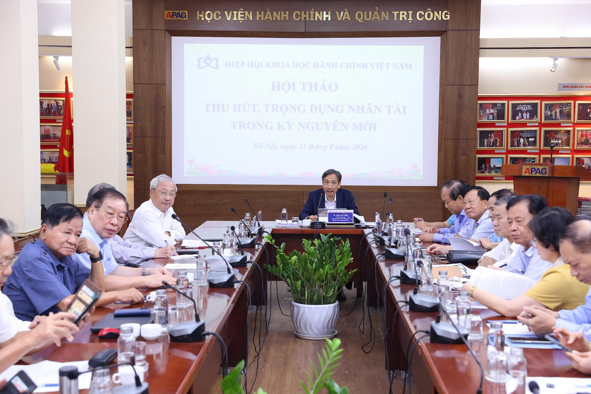 Quang cảnh hội thảo.