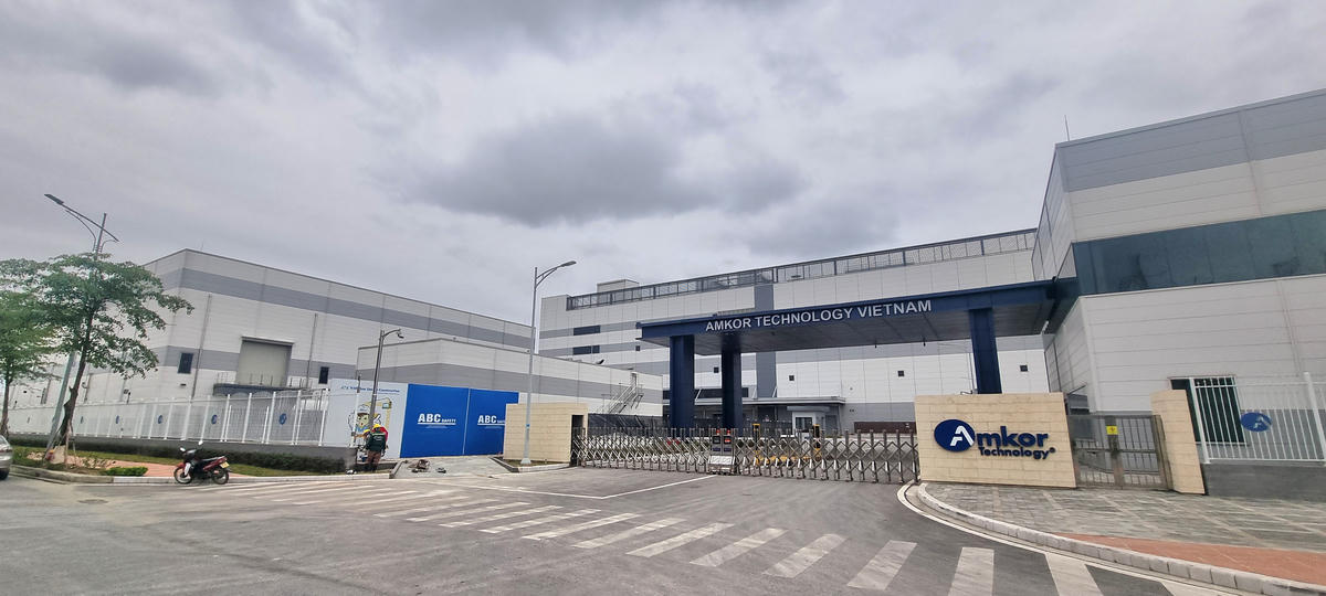 Nhà máy bán dẫn Amkor Technology, một dự án FDI trong lĩnh vực công nghệ cao tại Khu công nghiệp Yên Phong II-C. Ảnh: Minh Quân.