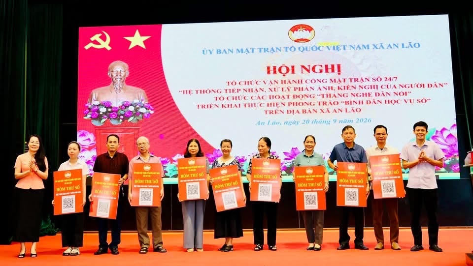 “Cầu nối số tin cậy” giữa người dân với Mặt trận Hải Phòng