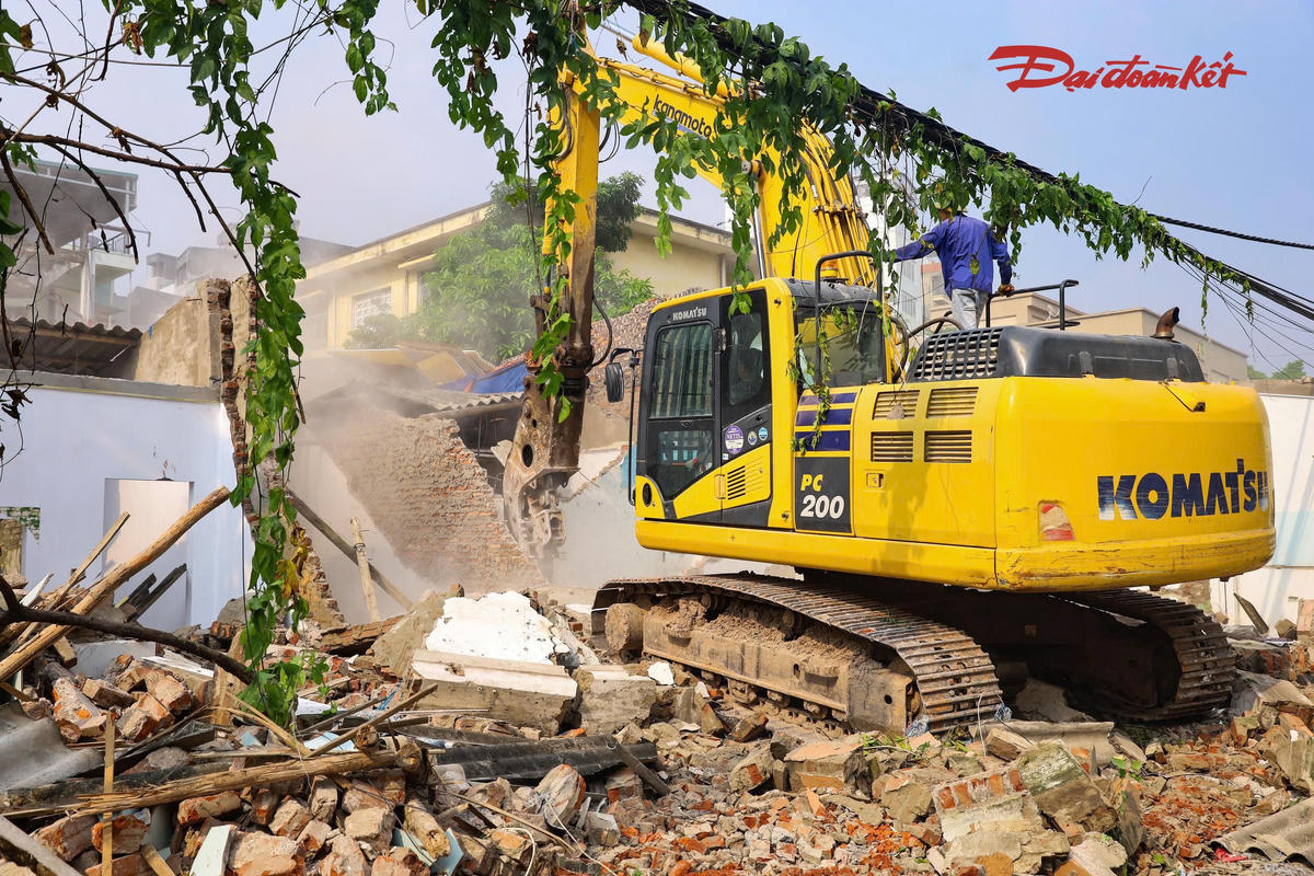 Đường nối Phạm Hùng - Lê Đức Thọ sắp được nối thông sau gần 10 năm vướng mặt bằng