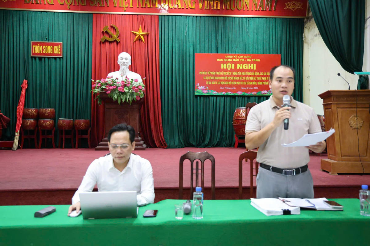 Tam Hưng đang đồng thời triển khai GPMB nhiều dự án quy mô lớn. Ảnh: T.H