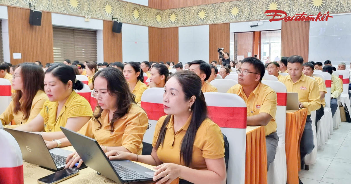 Các sáng kiến đổi mới, nhất là giải pháp số, đã tạo chuyển biến rõ nét trong hoạt động của Mặt trận, góp phần tiết kiệm thời gian, chi phí và nâng cao hiệu quả quản trị. Ảnh: Điền Bắc