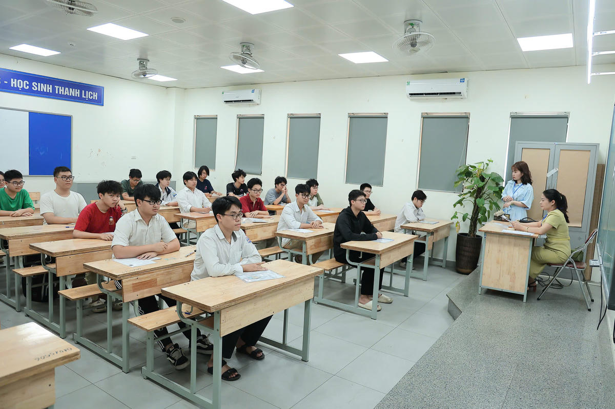 Thí sinh dự thi tốt nghiệp THPT năm 2026. Ảnh: Lê Khánh