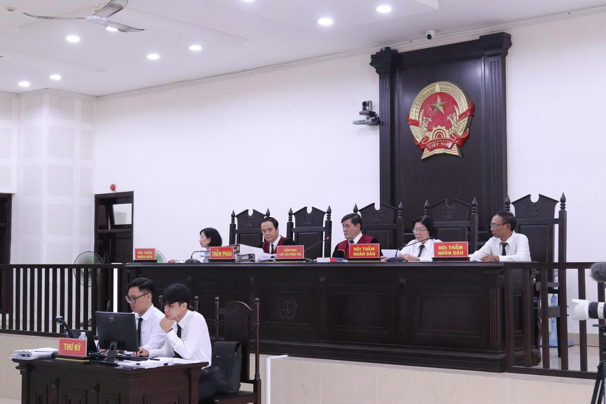 Hội đồng thẩm phán xét xử. Ảnh: TT.