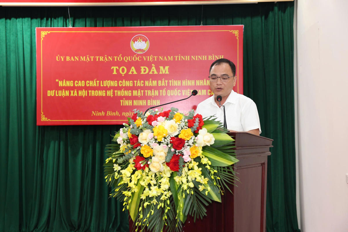 Ninh Bình: Để tiếng nói từ cơ sở được phản ánh kịp thời