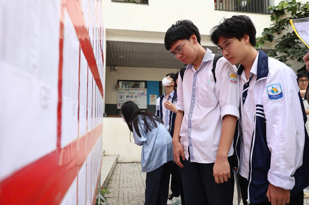 Thí sinh tại Kỳ thi tốt nghiệp THPT năm 2026. Ảnh: Lê Khánh