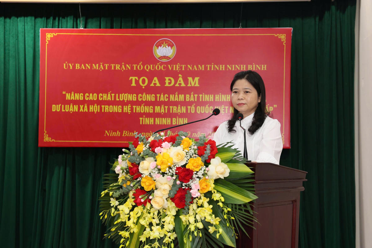 Ninh Bình: Để tiếng nói từ cơ sở được phản ánh kịp thời