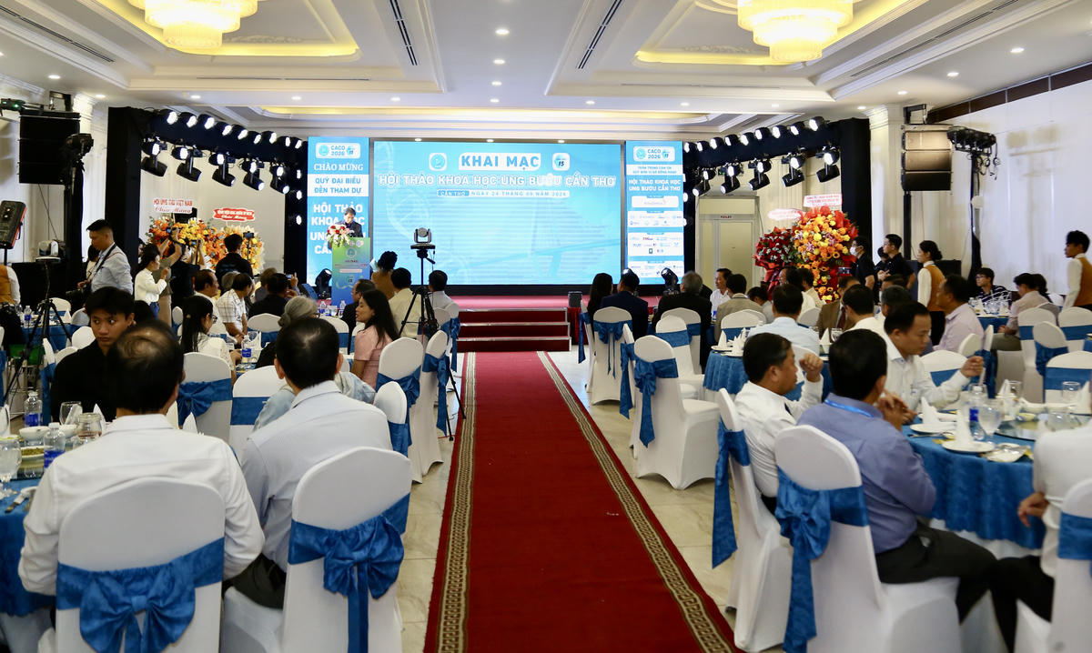 Khai mạc Hội thảo Khoa học Ung bướu Cần Thơ lần thứ 15 năm 2026. Ảnh: Thanh Tiến