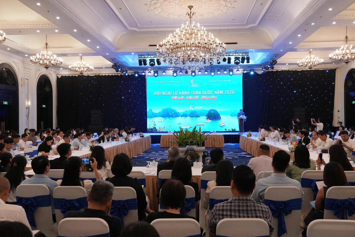 Quang cảnh Hội nghị Lữ hành toàn quốc.