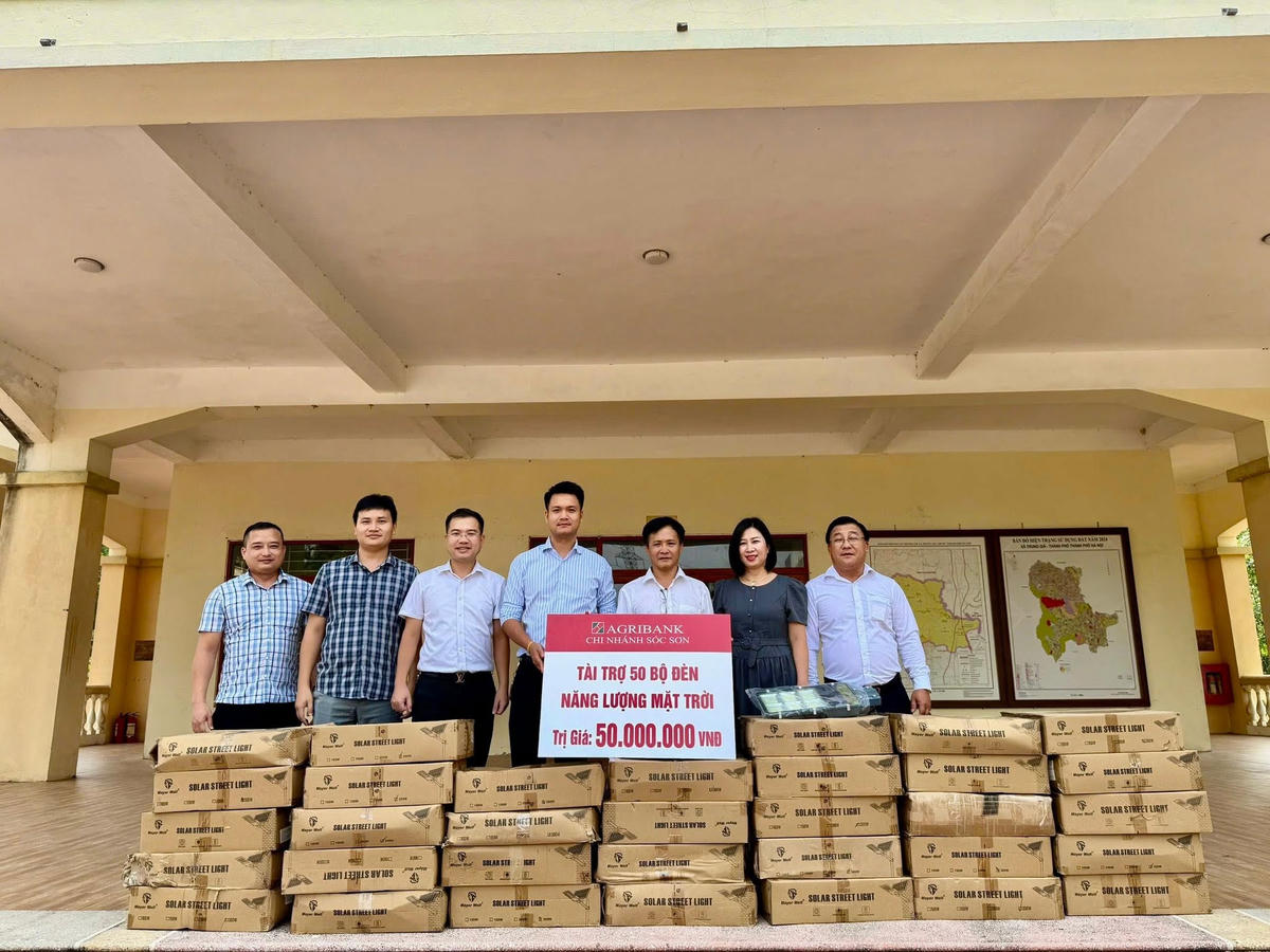 Agribank và những công trình chiếu sáng mang giá trị bền vững