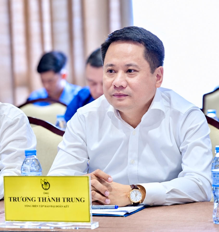 Nhà báo Trương Thành Trung, Tổng Biên tập Báo Đại đoàn kết tham dự Diễn đàn Tổng Biên tập lần thứ 8 - năm 2026 tại Quảng Ninh.