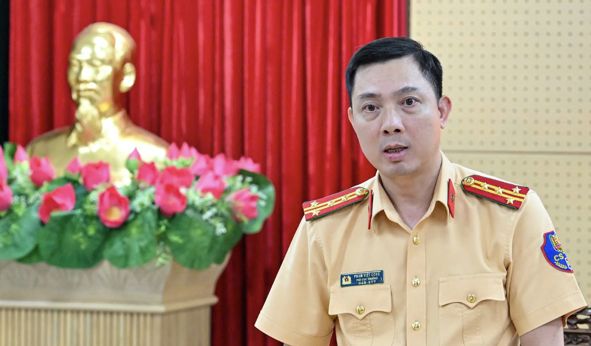 Đại tá Phạm Việt Công, Phó Cục trưởng Cục CSGT.