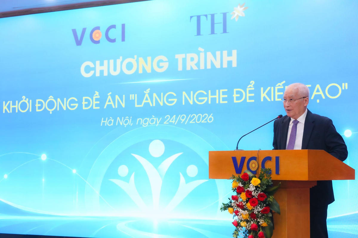 Ông Ngô Minh Hải - Chủ tịch Hội đồng Quản trị Tập đoàn TH khẳng định quyết tâm của doanh nghiệp trong kiến tạo môi trường đầu tư, kinh doanh minh bạch