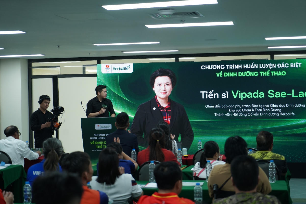 Chuyên gia chia sẻ các kiến thức dinh dưỡng hợp lí dành cho VĐV khi tập luyện và thi đấu để đạt hiệu quả cao.