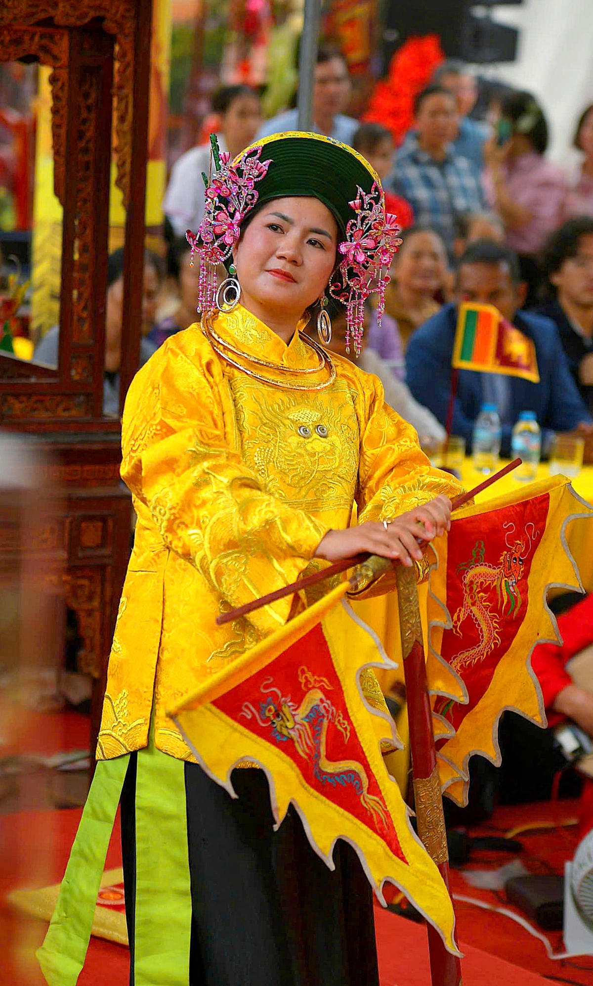Hội tụ sắc màu văn hóa tại đền Trần Thương