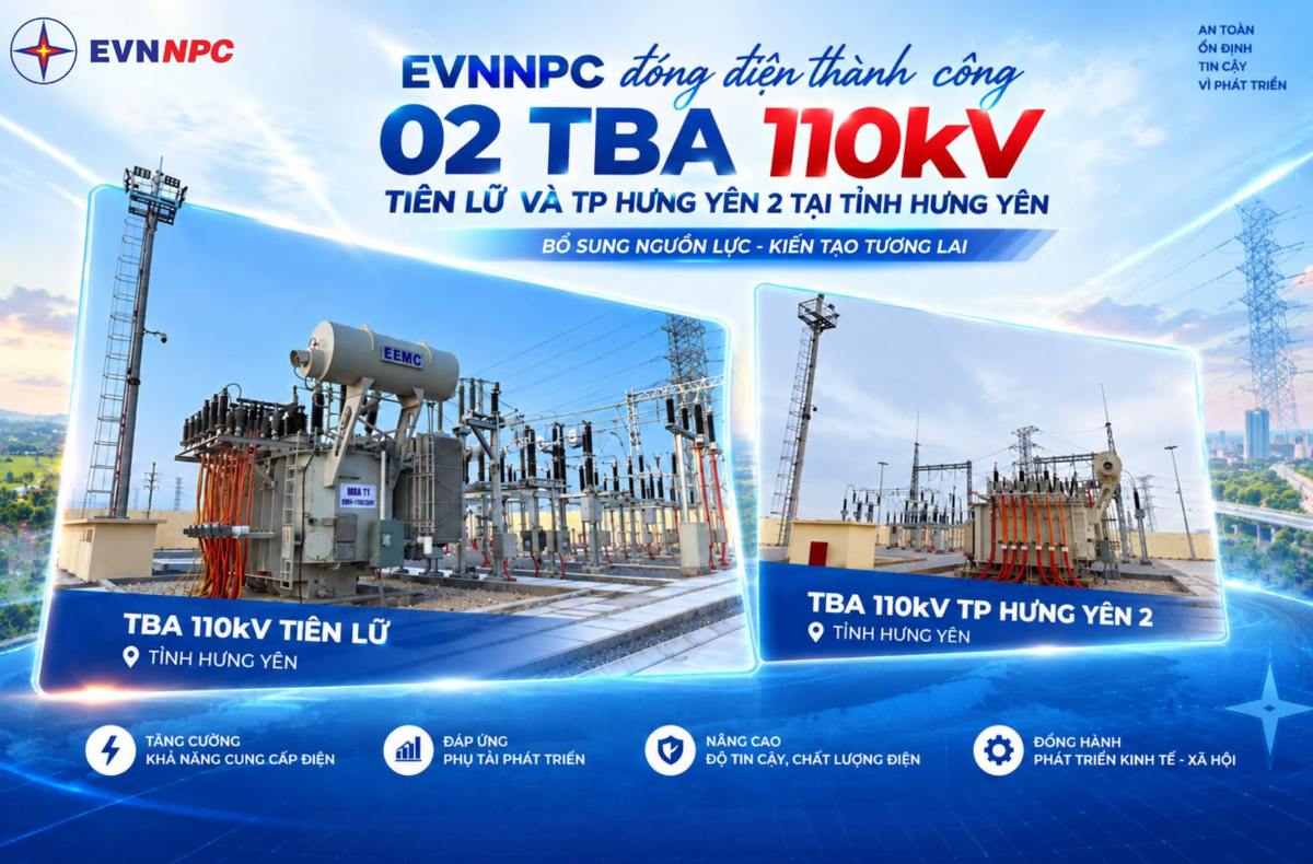 EVNNPC quyết tâm thực hiện thắng lợi mục tiêu tăng trưởng bền vững “2 con số” giai đoạn 2026-2030